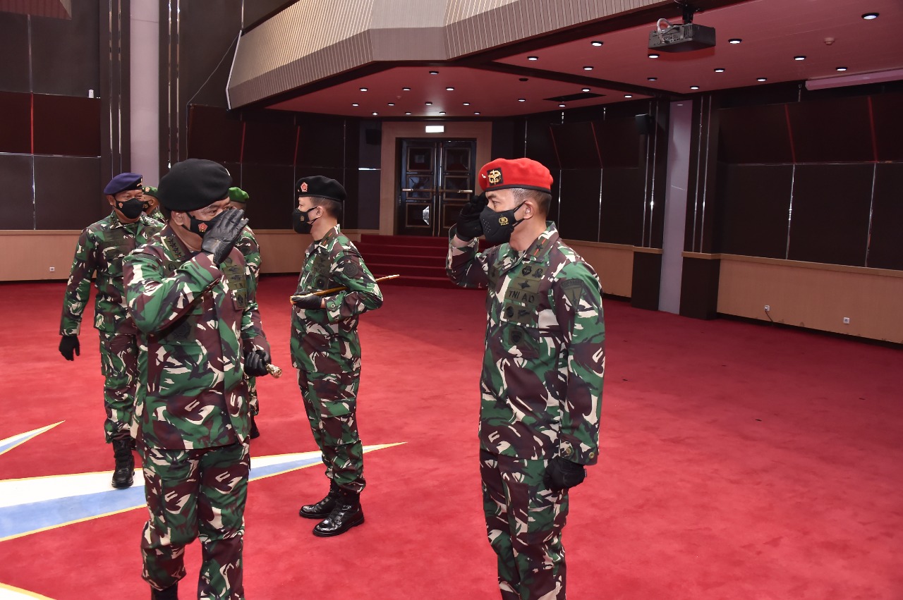 Wadanjen Kopassus Naik Pangkat Bintang Satu Kopassus